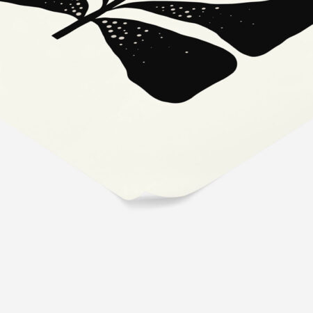 Πόστερ BLACK AND WHITE FLORAL 9 - Botanical - Λουλούδια Sticky 2