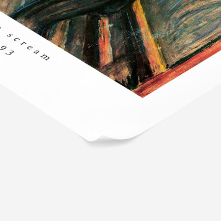 Πόστερ EDVARD MUNCH - THE SCREAM - Διασημοι Ζωγραφοι Sticky 2