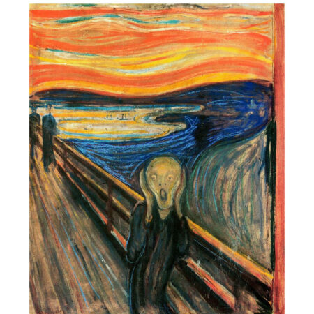 Πόστερ EDVARD MUNCH - THE SCREAM - Διασημοι Ζωγραφοι Sticky 3