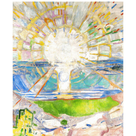 Πόστερ EDVARD MUNCH - THE SUN - Διασημοι Ζωγραφοι Sticky 3