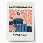 Πόστερ FLORAL TRAVEL SAINT MARK'S BASILICA