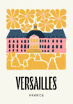Πόστερ FLORAL TRAVEL VERSAILLES FRANCE
