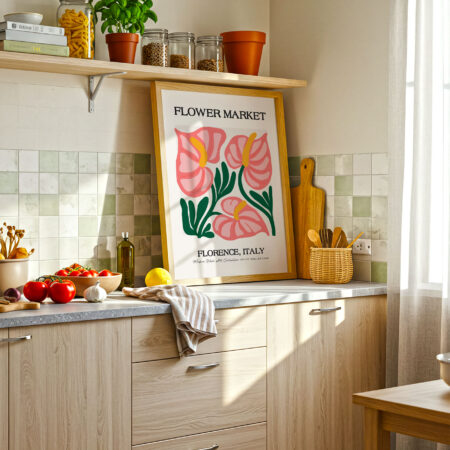 Πόστερ FLOWER MARKET MATISSE STYLE - Botanical - Λουλούδια