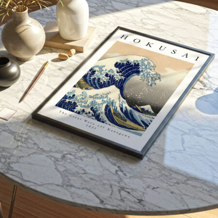 Πόστερ HOKUSAI - GREAT WAVE - Διασημοι Ζωγραφοι