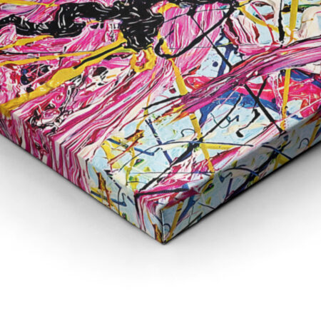 Πινακας σε καμβά JACKSON POLLOCK - EYES BLIND SPOTS - Pollock Jackson Sticky 2