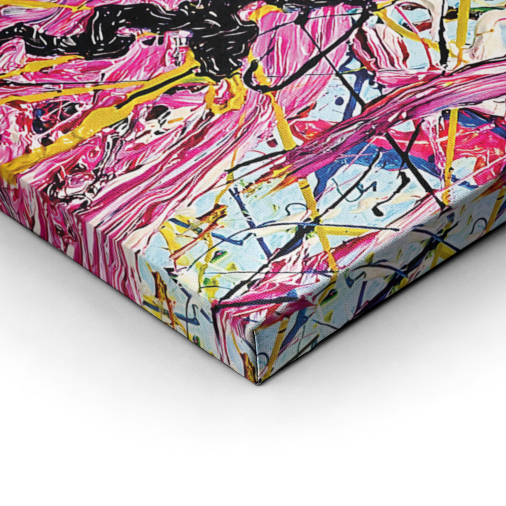 Πινακας σε καμβά JACKSON POLLOCK - EYES BLIND SPOTS
