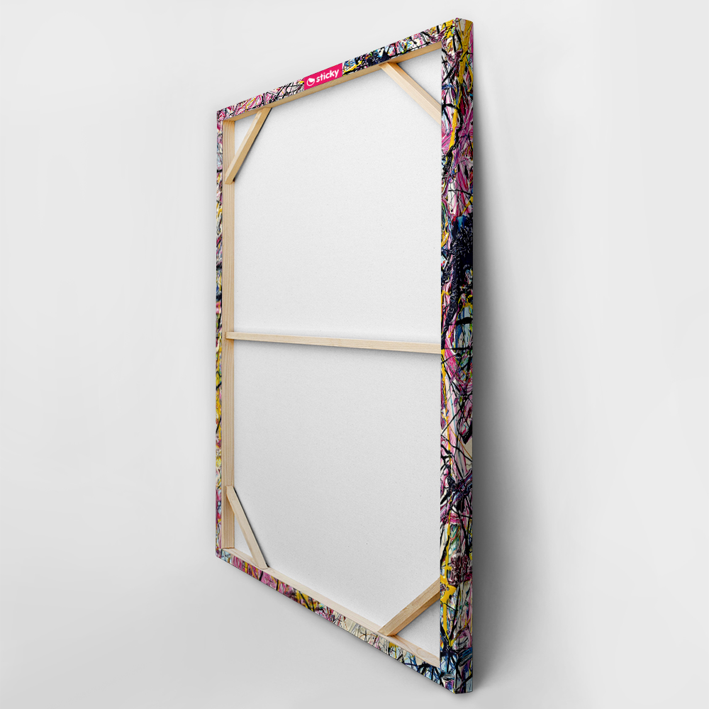 Πινακας σε καμβά JACKSON POLLOCK - EYES BLIND SPOTS