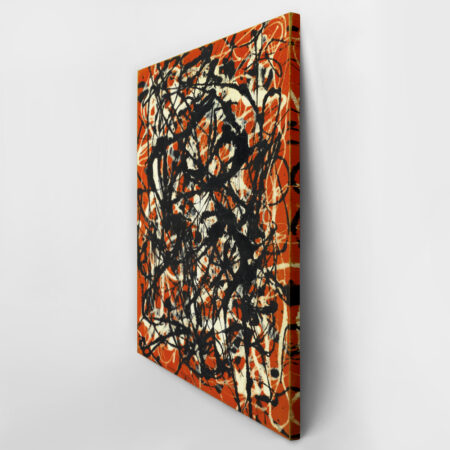 Πινακας σε καμβά JACKSON POLLOCK - FREE FORM 1946 - Pollock Jackson Sticky 3