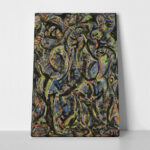 Πινακας σε καμβά JACKSON POLLOCK - GOTHIC 1944