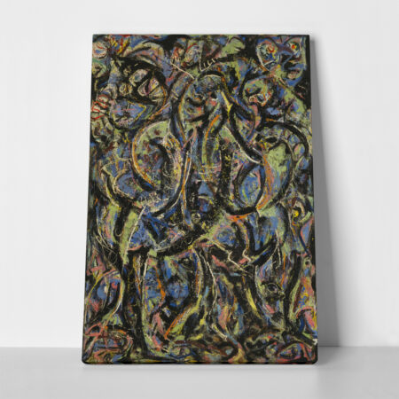 Πινακας σε καμβά JACKSON POLLOCK - GOTHIC 1944 - Pollock Jackson Sticky 1