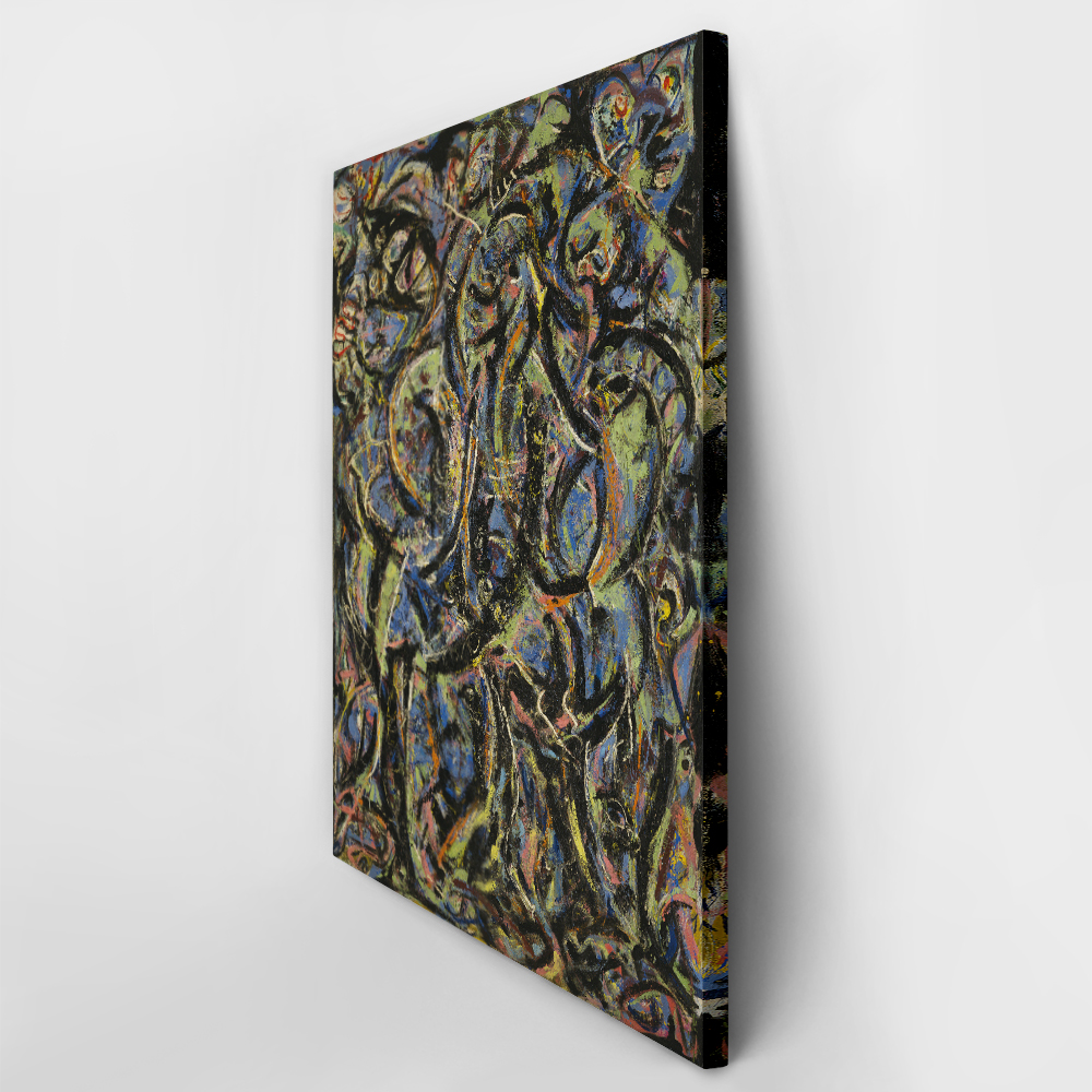 Πινακας σε καμβά JACKSON POLLOCK - GOTHIC 1944