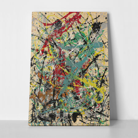 Πινακας σε καμβά JACKSON POLLOCK - NUMBER 16 1949 - Pollock Jackson Sticky 1