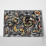 Πινακας σε καμβά JACKSON POLLOCK - OCEAN GREYNESS