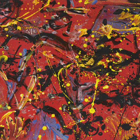 Πινακας σε καμβά JACKSON POLLOCK - RED COMPOSITION 1946 - Pollock Jackson Sticky 6