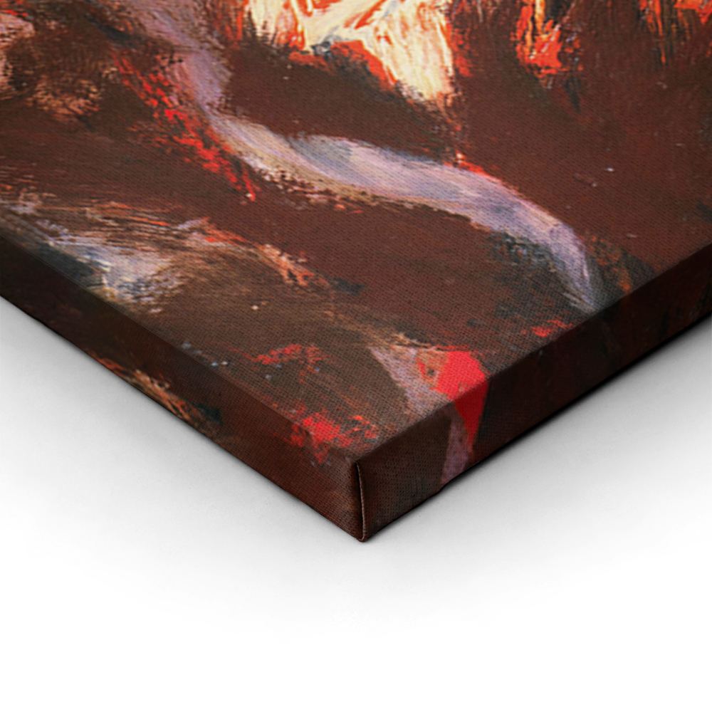 Πινακας σε καμβά JACKSON POLLOCK - THE FLAME