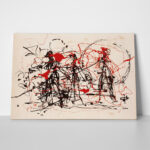 Πινακας σε καμβά JACKSON POLLOCK - UNTITLED no2