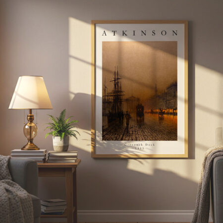 Πόστερ JOHN ATKINSON - GREENOCK DOCK - Διασημοι Ζωγραφοι