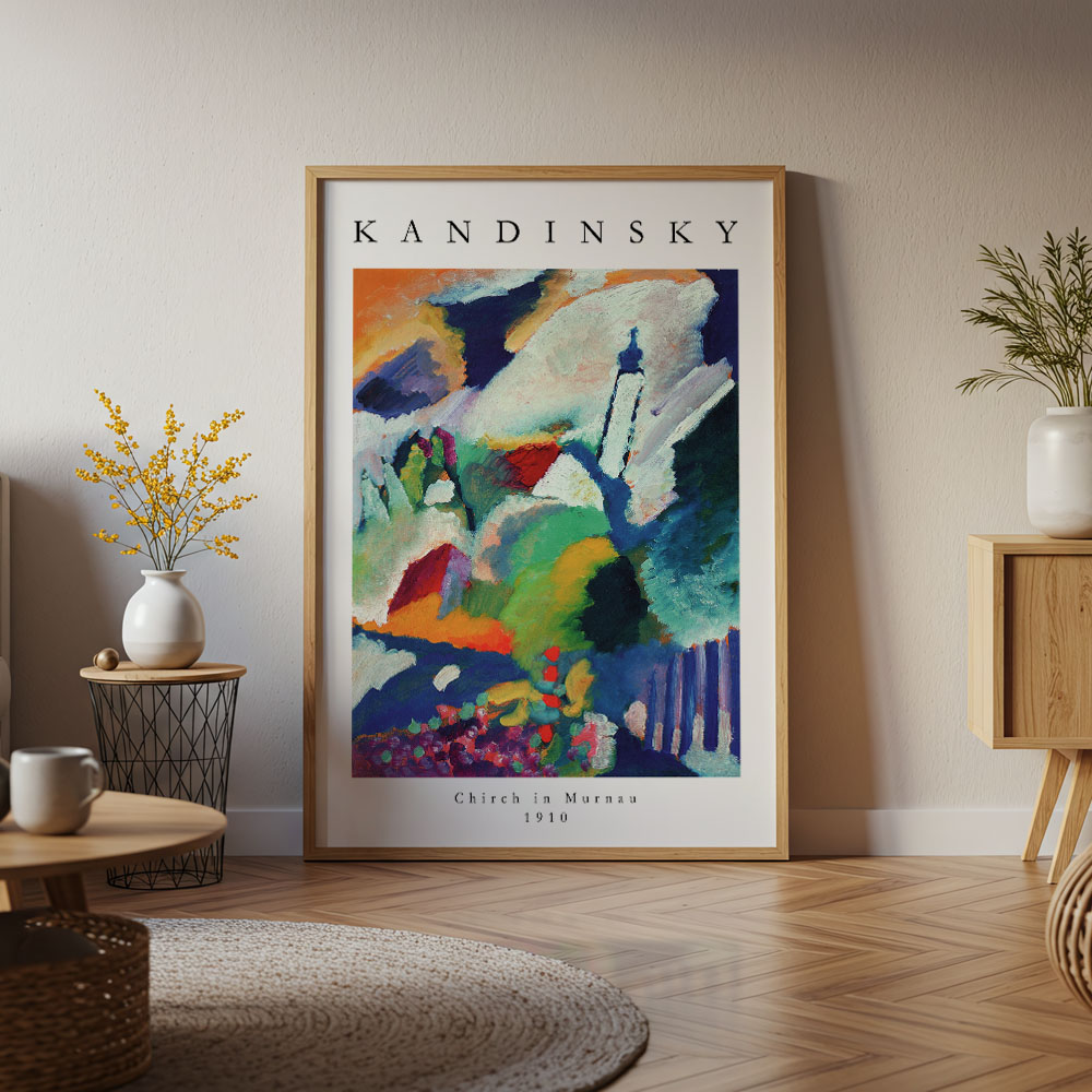 Πόστερ KANDINSKY - CHURCH IN MURNAU