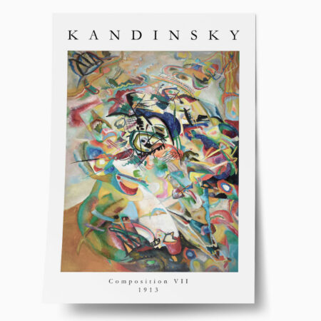 Πόστερ KANDINSKY - COMPOSITION VII - Διασημοι Ζωγραφοι Sticky 1