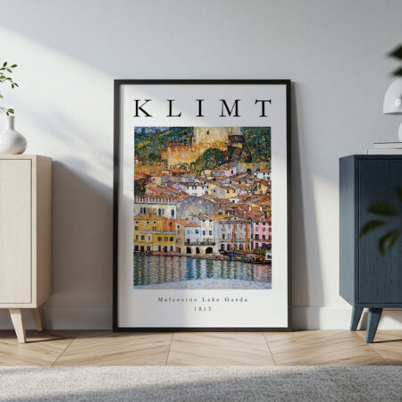 Πόστερ KLIMT - MALCESINE LAKE GARDA - Διασημοι Ζωγραφοι