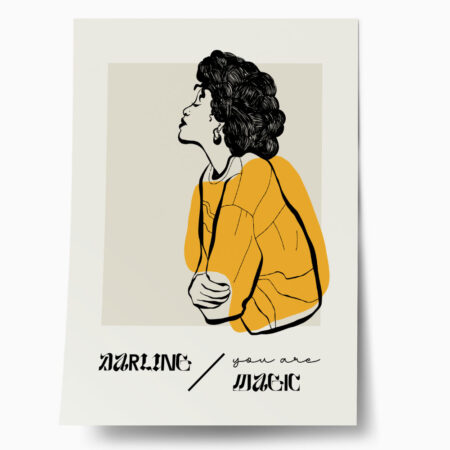Πόστερ LADYLIKE DARLING YOU ARE MAGIC 2 - Πορτραιτα - Φιγουρες Sticky 1