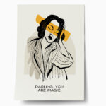 Πόστερ LADYLIKE DARLING YOU ARE MAGIC