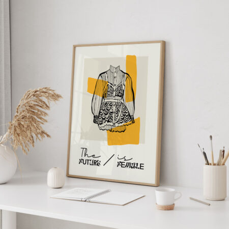 Πόστερ LADYLIKE THE FUTURE IS FEMALE - Posters