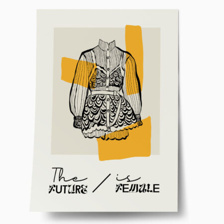 Πόστερ LADYLIKE THE FUTURE IS FEMALE - Posters Sticky 1