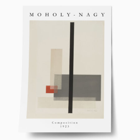 Πόστερ LASZLO MOHOLY-NAGY - COMPOSITION 1923 - Διασημοι Ζωγραφοι Sticky 1