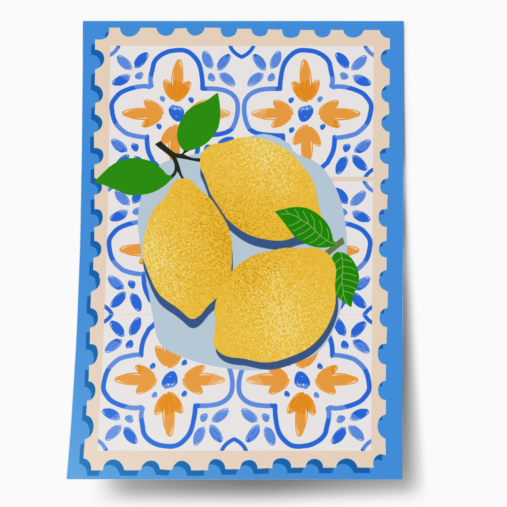 Πόστερ LEMONS ILLUSTRATION