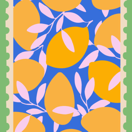 Πόστερ LEMONS STAMP ILLUSTRATION 2 - Food & Drink Sticky 3
