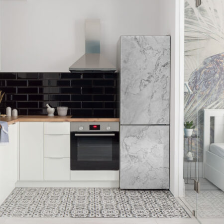 Αυτοκόλλητο ψυγείου MARBLE 2 - Απομιμηση υλικων Sticky 2