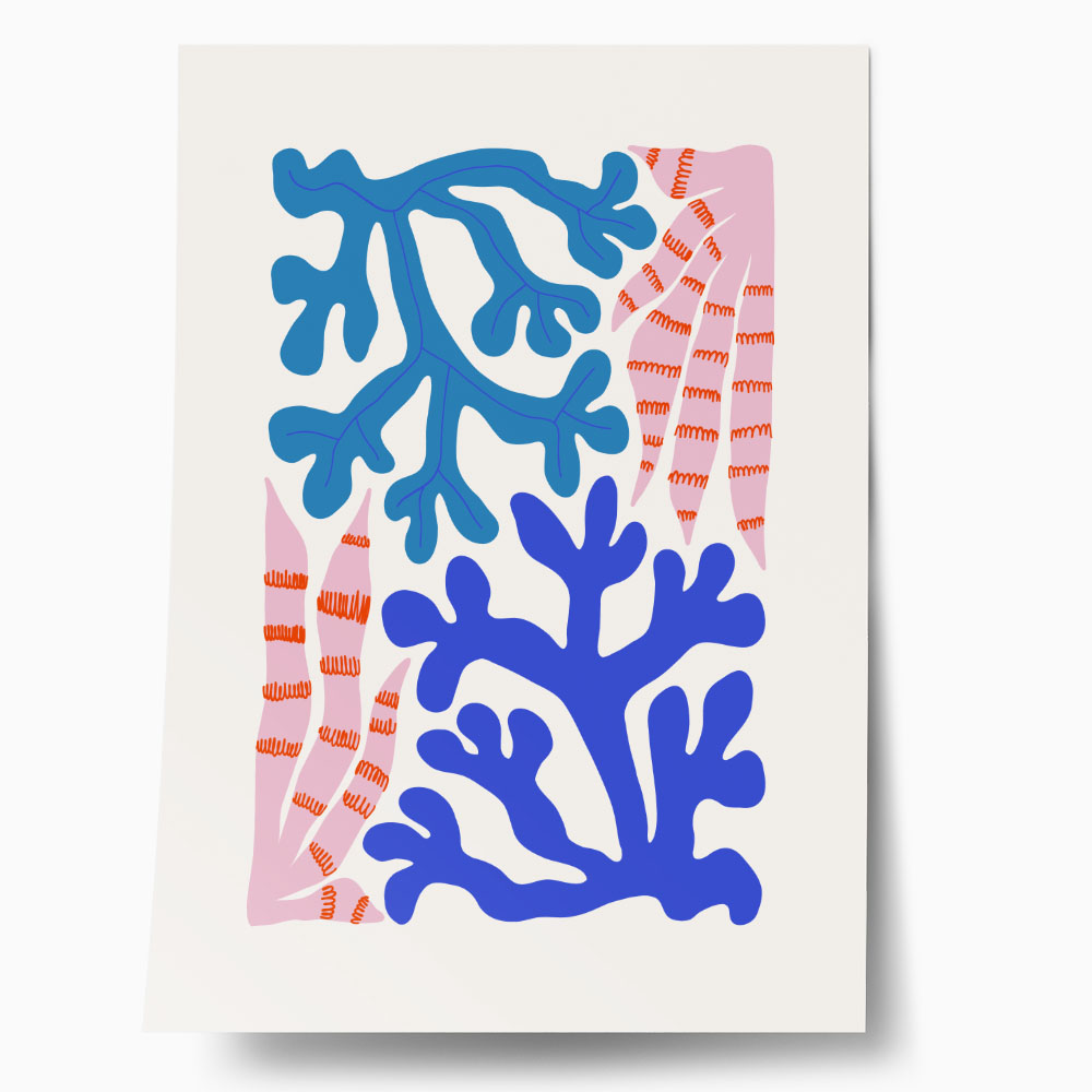 Πόστερ MATISSE STYLE CORAL 2