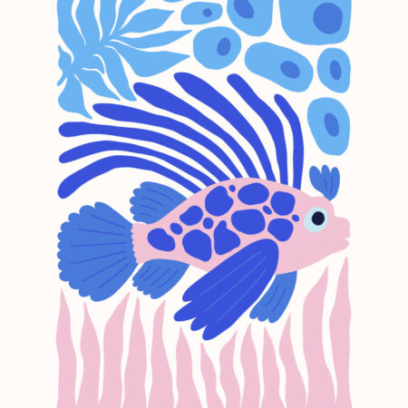 Πόστερ MATISSE STYLE FISH 2 - Παιδικά Sticky 3