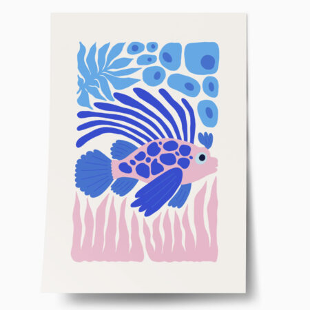 Πόστερ MATISSE STYLE FISH 2 - Παιδικά Sticky 1