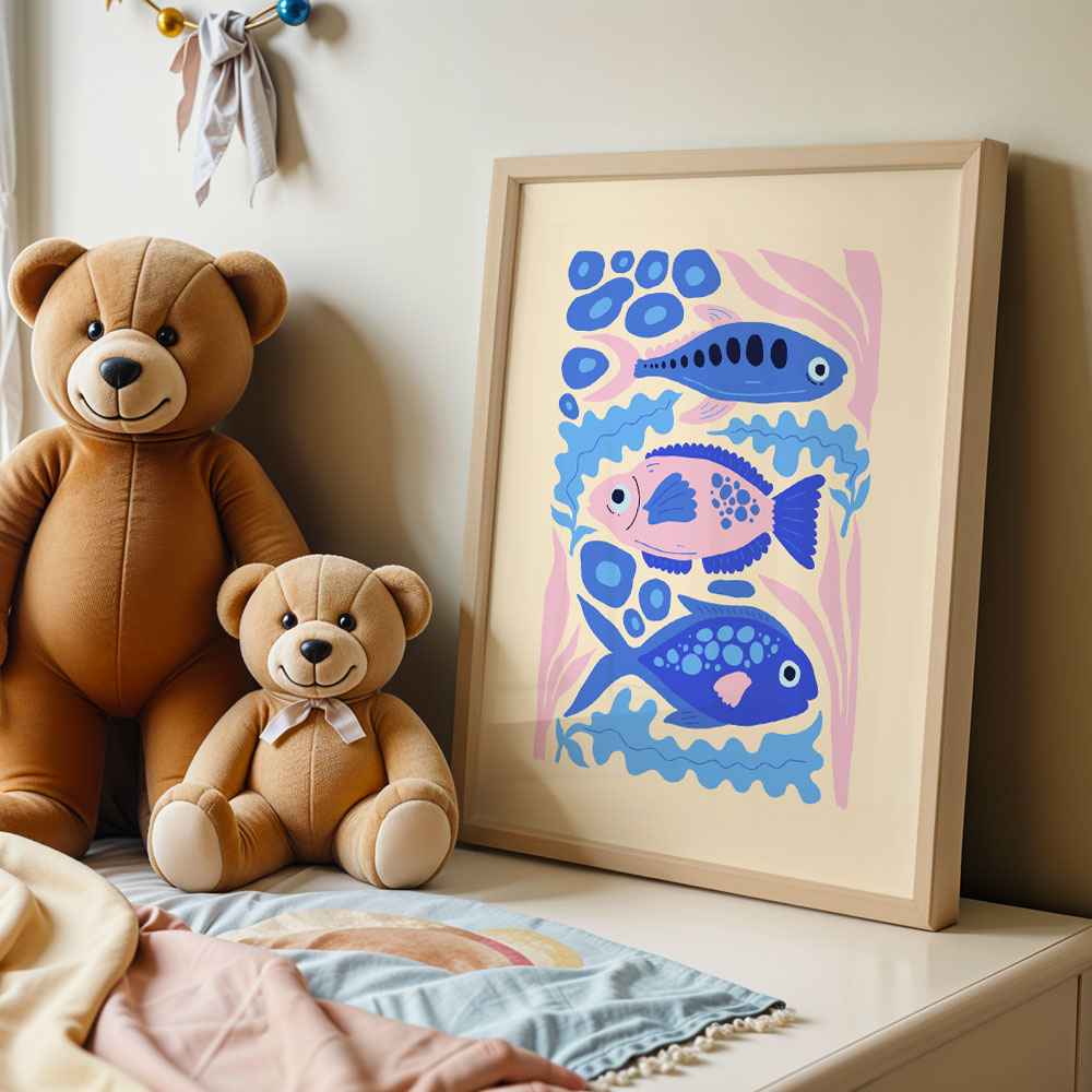 Πόστερ MATISSE STYLE FISH 3