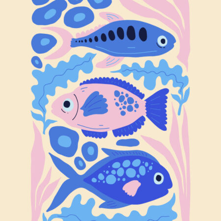 Πόστερ MATISSE STYLE FISH 3 - Ζωα Sticky 3