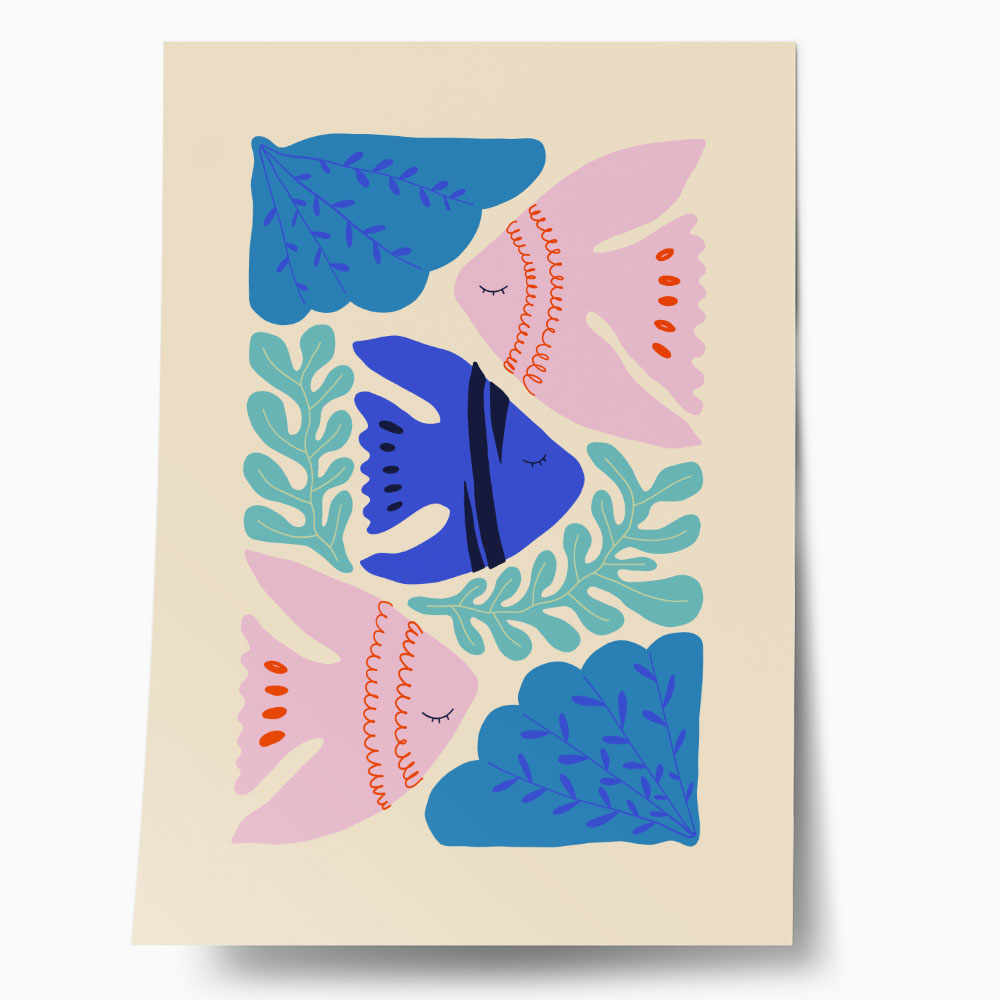 Πόστερ MATISSE STYLE FISH 5