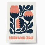 Πόστερ MATISSE STYLE FLORAL BLOOM WITH GRACE