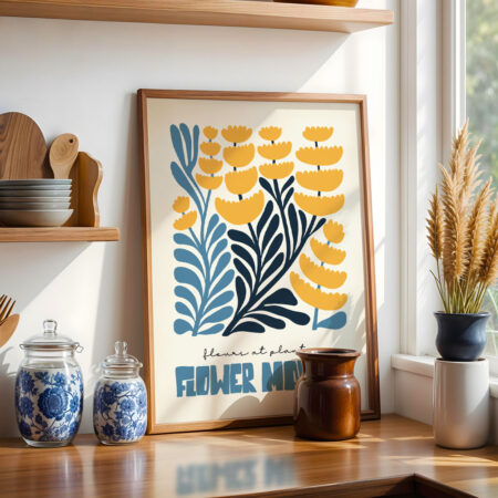 Πόστερ MATISSE STYLE FLORAL FLOWER MARKET - Botanical - Λουλούδια