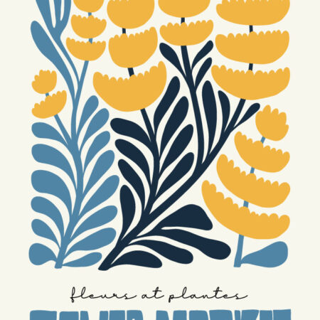Πόστερ MATISSE STYLE FLORAL FLOWER MARKET - Botanical - Λουλούδια Sticky 3