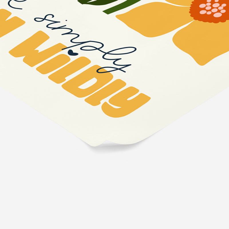 Πόστερ MATISSE STYLE FLORAL LIVE SIMPLY BLOOM WILDLY