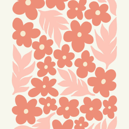 Πόστερ MATISSE STYLE FLORAL PINK - Abstract - Αφηρημένα Sticky 3