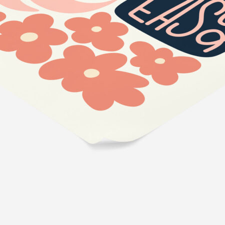 Πόστερ MATISSE STYLE FLORAL TAKE IT EASY - Φρασεις - Κείμενο Sticky 2