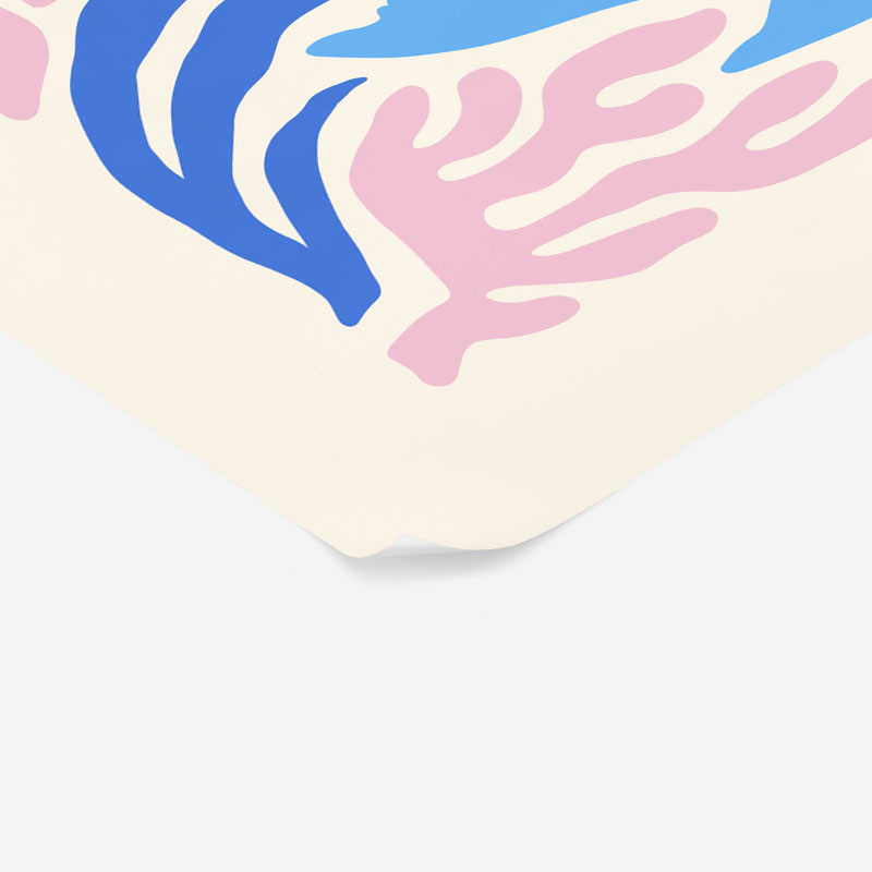 Πόστερ MATISSE STYLE SEA TURTLE
