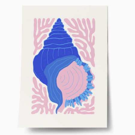 Πόστερ MATISSE STYLE SEASHELL 1 - Ζωα Sticky 1