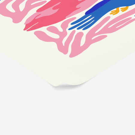 Πόστερ MATISSE STYLE TROPICAL BIRDS AND PLANTS - Ζωα Sticky 2