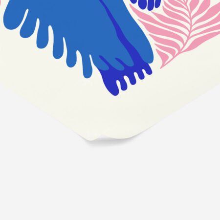 Πόστερ MATISSE STYLE TROPICAL PARROTS AND FLOWERS - Ζωα Sticky 2