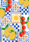 Πόστερ MEDITERRANEAN TABLE ILLUSTRATION
