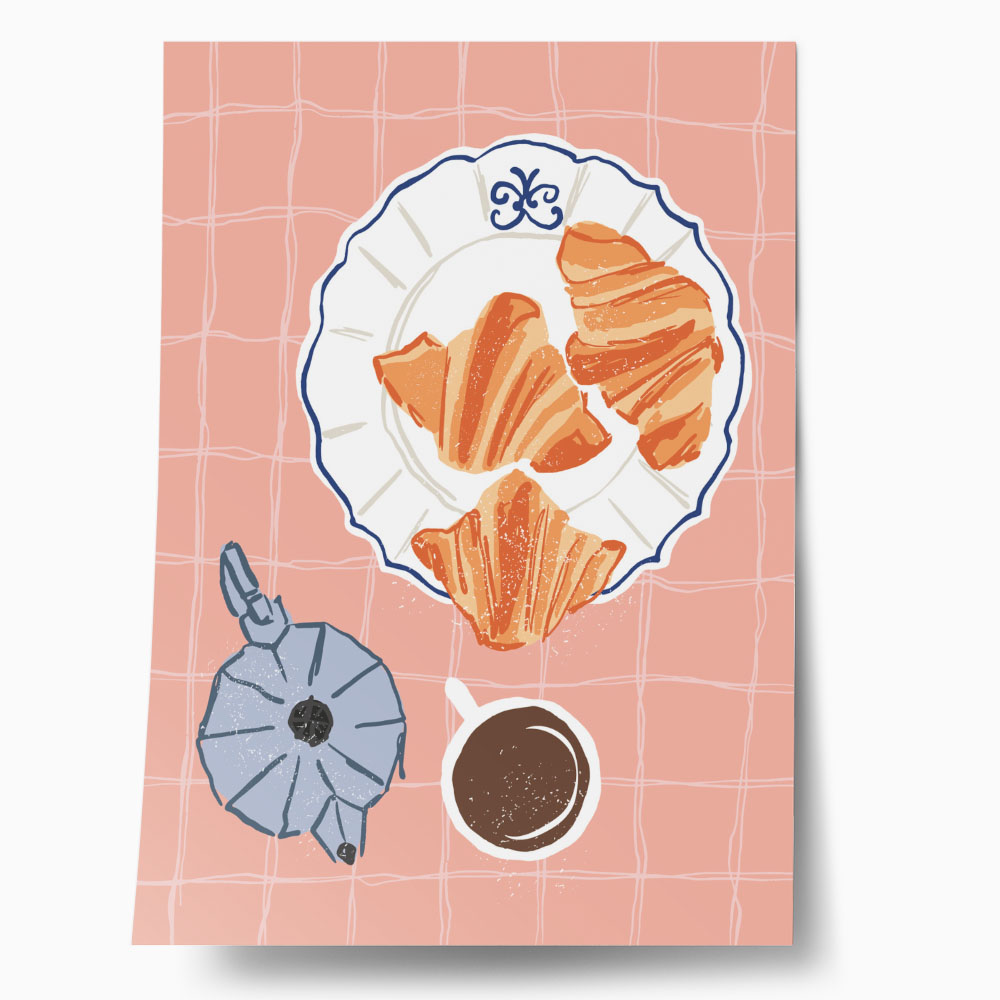 Πόστερ MINIMAL BREAKFAST